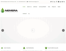 Tablet Screenshot of nemeraoilandgas.com